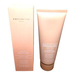 Kristin Ess Color Depositing Conditioner 6.7 Oz Coral Rose For All Hair Type New